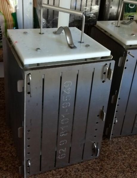 Formadora de churrasquinhos Mod-50 Inox retangular